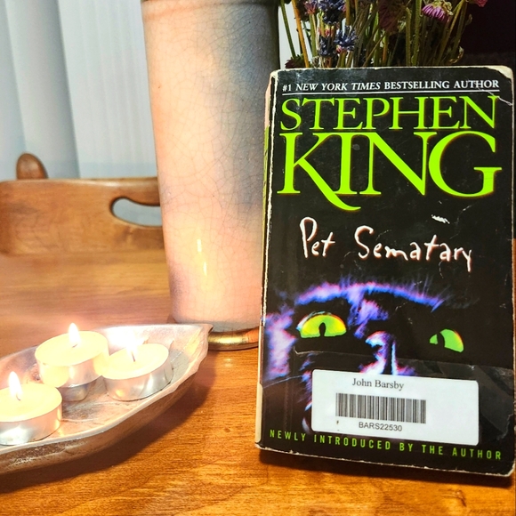 Pet Sematary Stephen King Novel - Picture 1 of 1